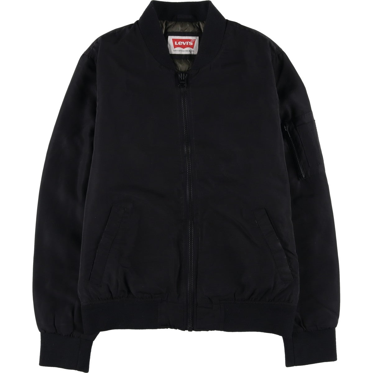 古着 リーバイス Levi's MA-1タイプ 中綿入り ミリタリー フライトジャケット メンズS相当/eaa624443 eaa624443_01.jpg?v=1784077817