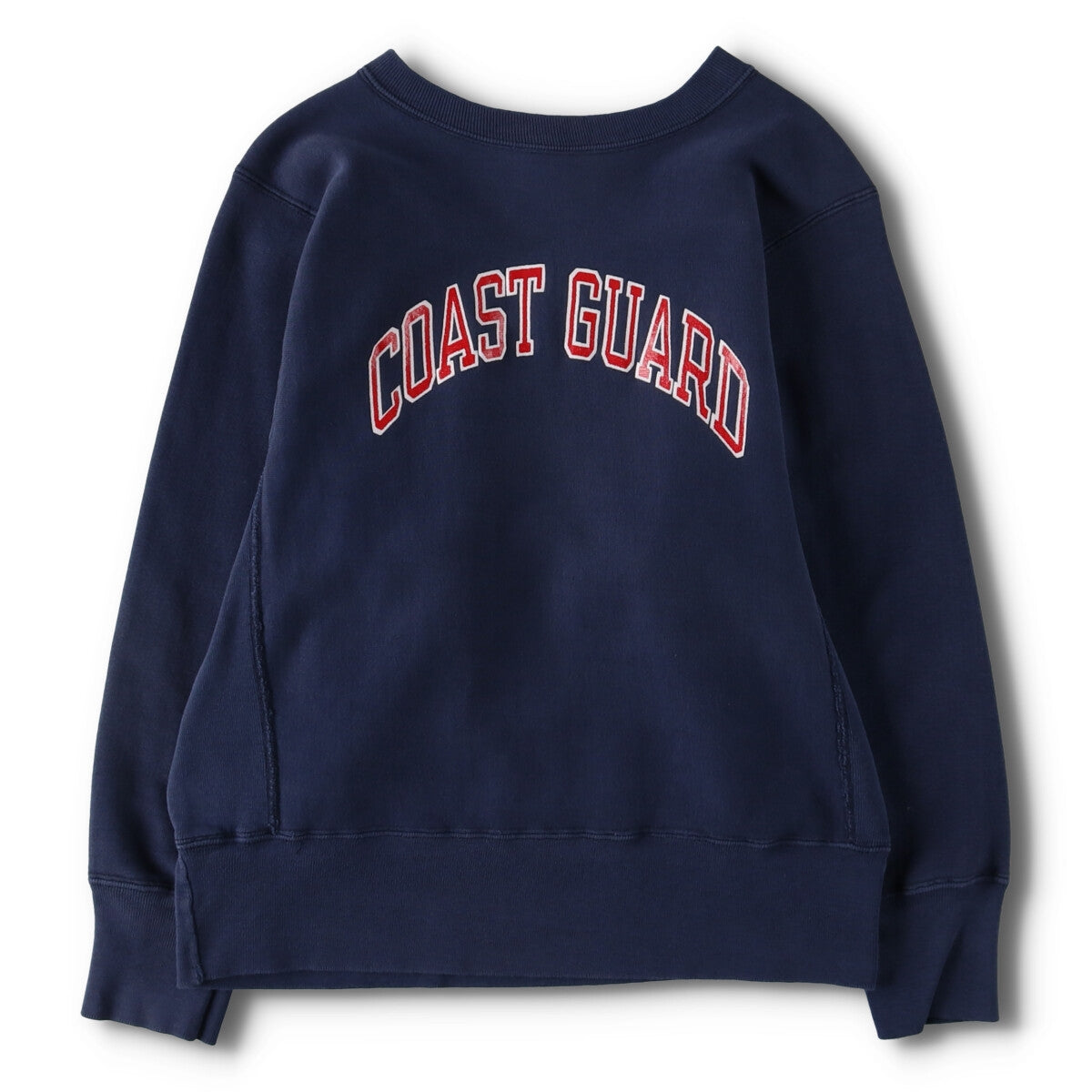 80'S Champion Reverse Weave Tricot Tag COAST GUARD Logo Sweatshirt