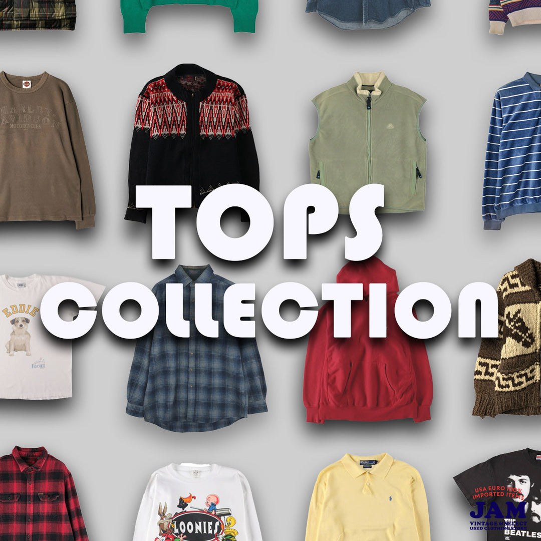 【TOPS COLLECTION】CHECK OUT TOP 6 MUST-HAVE VINTAGE TOPS ITEMS NOW!