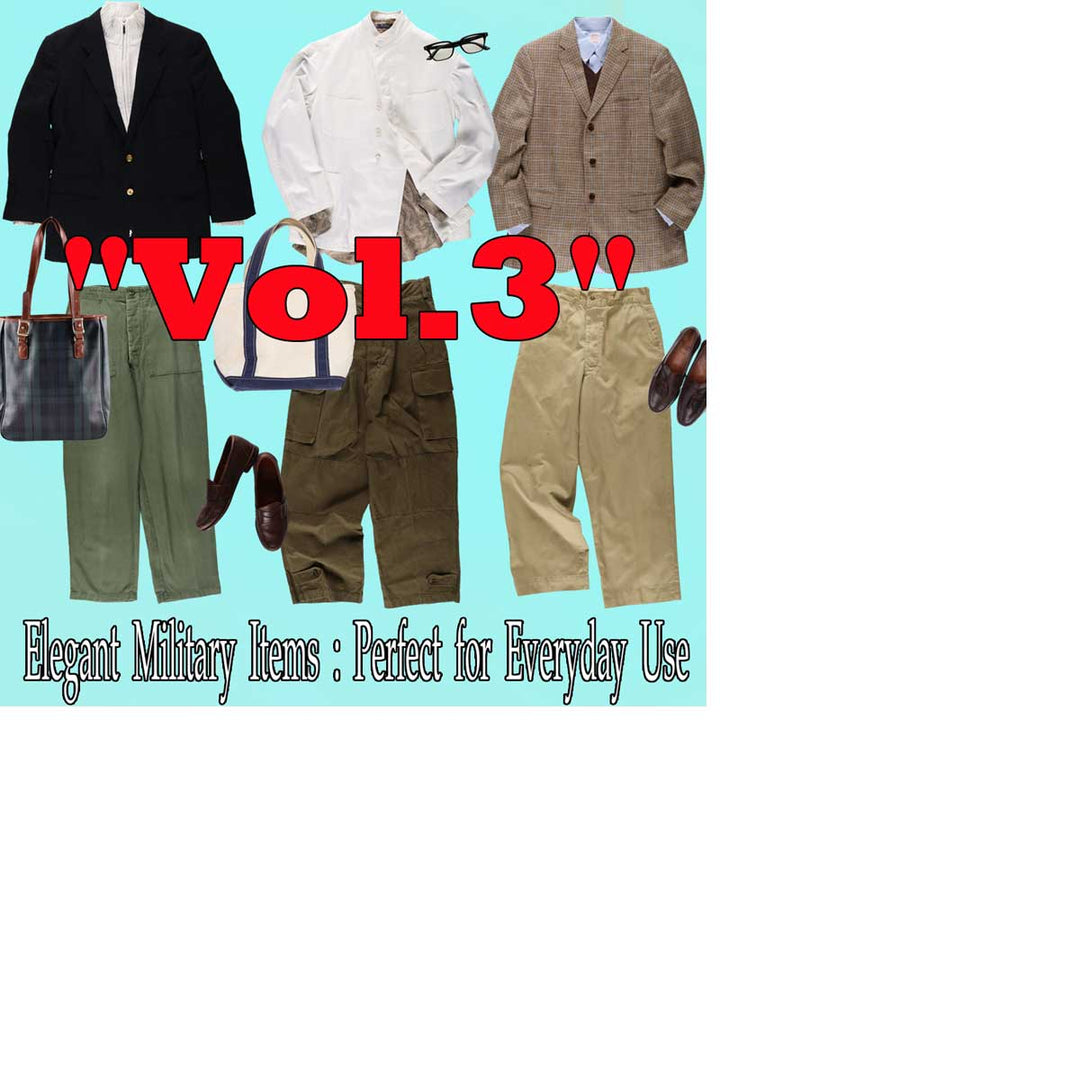 Elegant Military Items: Perfect for Everyday Use　"Vol.3"