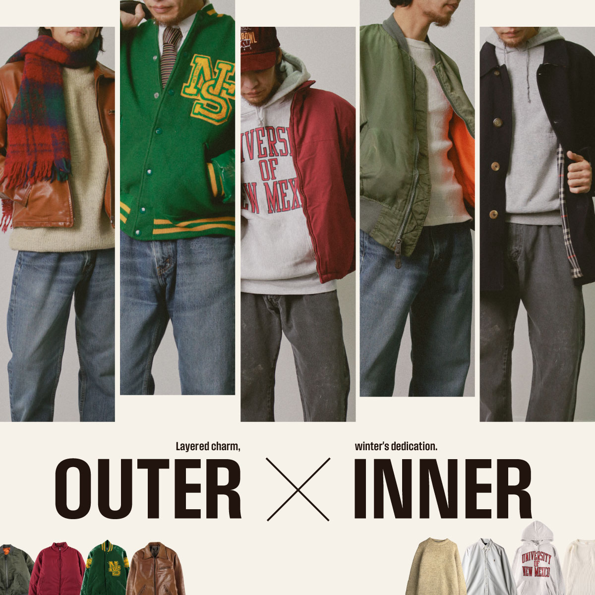 OUTER x INNER | How to Style Innerwear Under Outerwear – vintage ...