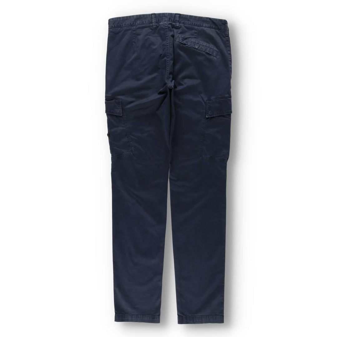 Stone Island TYPE SK Military Cargo Pants, Men's W35 (approx.) cotton navy blue type Vintage Second Hand