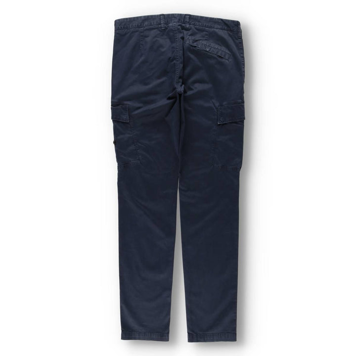 Stone Island TYPE SK Military Cargo Pants, Men's W35 (approx.) cotton navy blue type Vintage Second Hand