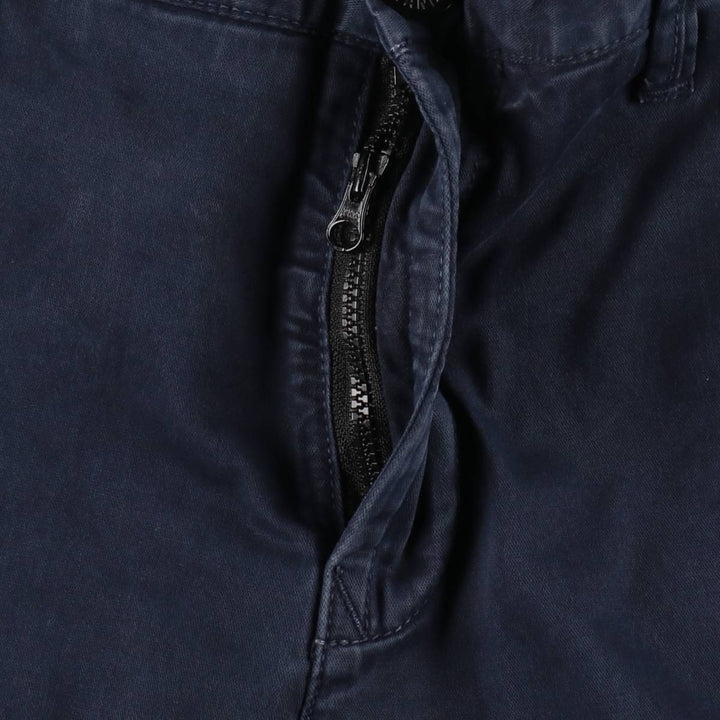 Stone Island TYPE SK Military Cargo Pants, Men's W35 (approx.) cotton navy blue type Vintage Second Hand