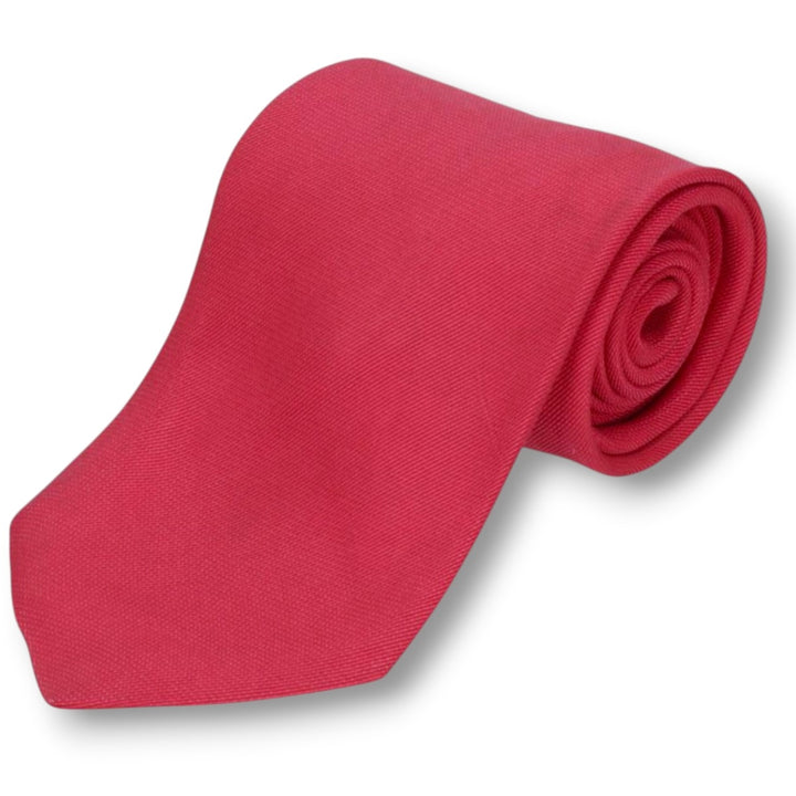 Giorgio Armani tie, made in Italy. silk red type Vintage Second Hand