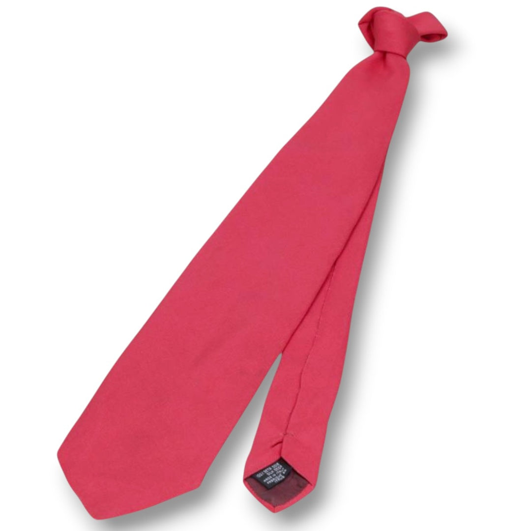 Giorgio Armani tie, made in Italy. silk red type Vintage Second Hand
