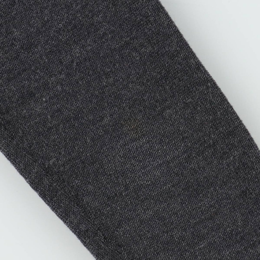 KENZO wool knit sweater, men's size S (approx.) wool Charcoal Vintage Second Hand
