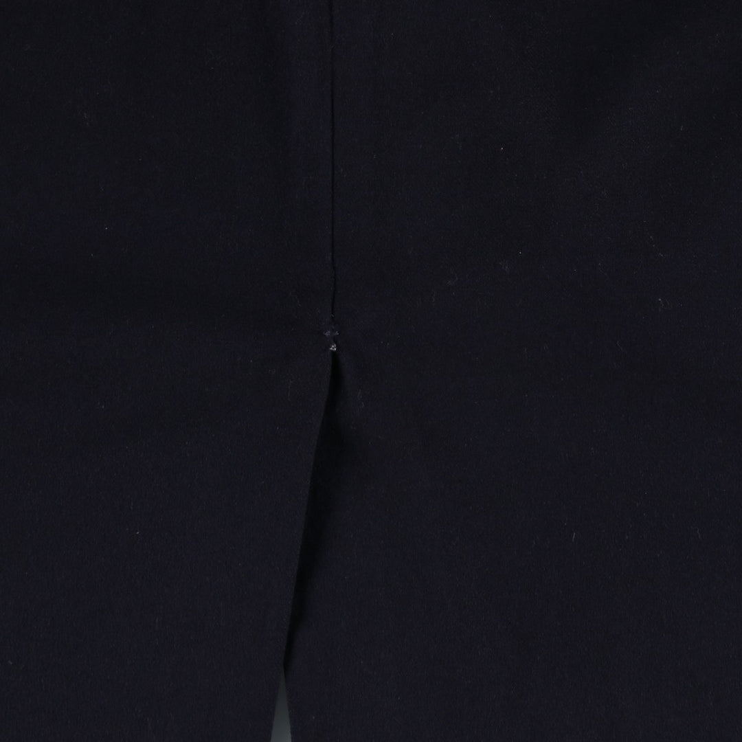 Aquascutum Chesterfield Coat, Men's Size L (approx.) Lamb wool Navy blue Vintage Second Hand