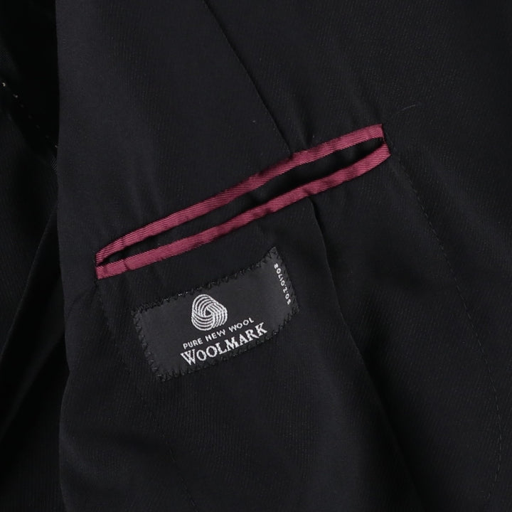 Paul Smith wool tailored jacket, made in Italy, men's size L equivalent. wool black type Vintage Second Hand
