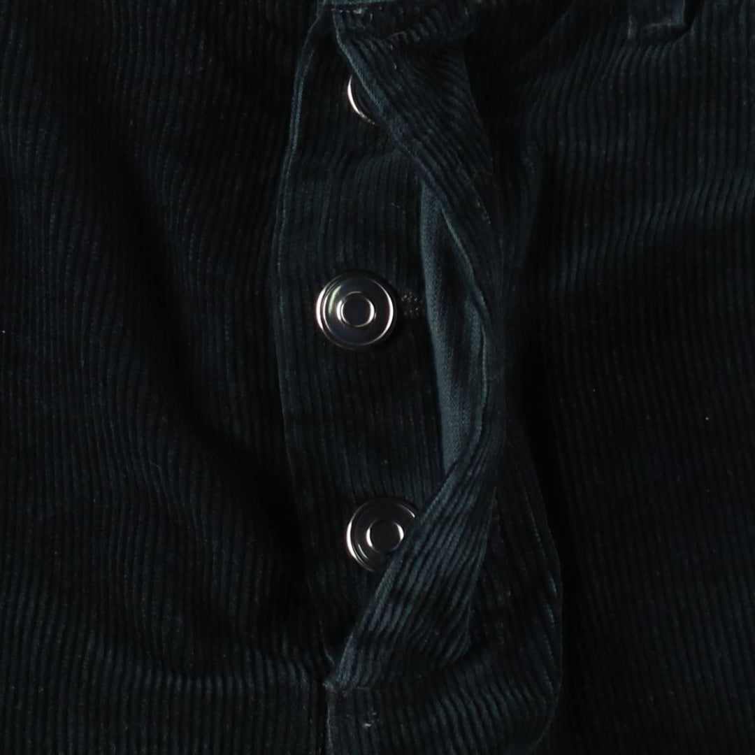 A.P.C. Petit New Standard Corduroy Pants, Men's Size W34 (approx.) cotton dark green Vintage Second Hand