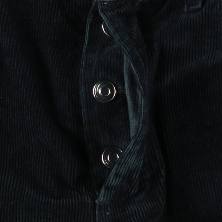 A.P.C. Petit New Standard Corduroy Pants, Men's Size W34 (approx.) cotton dark green Vintage Second Hand