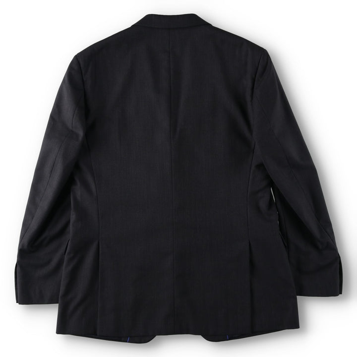 Balmain SUPER 100'S wool tailored jacket, men's size L equivalent. wool black type Vintage Second Hand