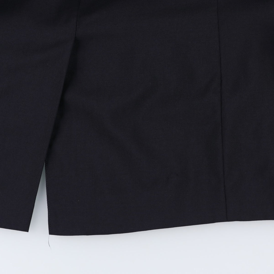 Yves Saint Laurent POUR HOMME wool tailored jacket, men's size L wool navy blue type Vintage Second Hand