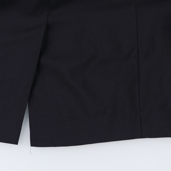 Yves Saint Laurent POUR HOMME wool tailored jacket, men's size L wool navy blue type Vintage Second Hand