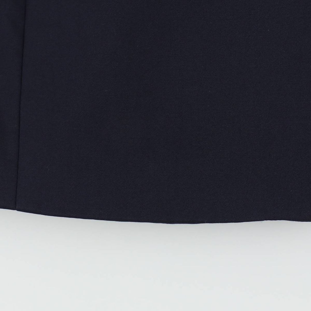 Balmain Slim Fit Super 120'S Wool Tailored Jacket, Men's Size L wool Navy blue Vintage Second Hand