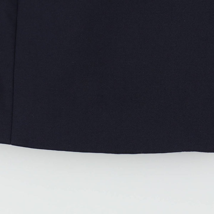 Balmain Slim Fit Super 120'S Wool Tailored Jacket, Men's Size L wool Navy blue Vintage Second Hand