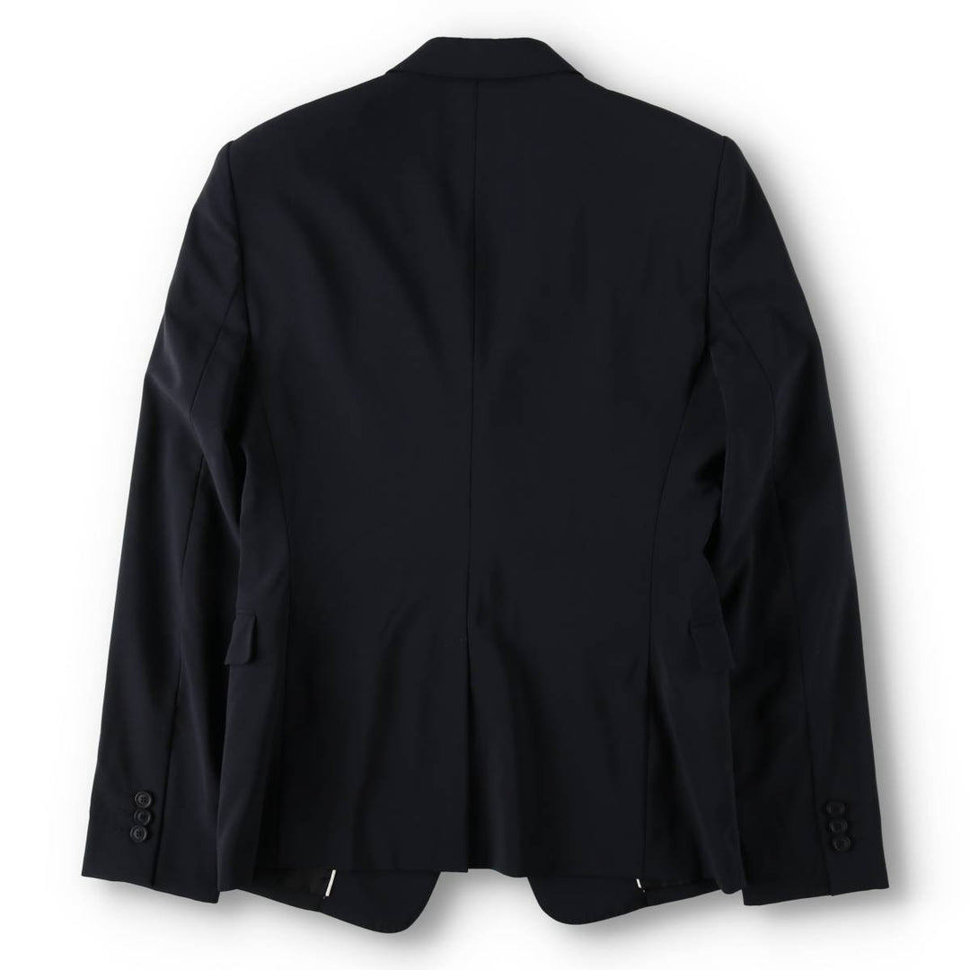 Armani Emporio Armani wool tailored jacket, made in Italy, men's size S (approx.) wool navy blue type Vintage Second Hand