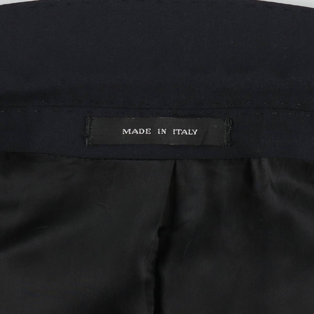 Armani Emporio Armani wool tailored jacket, made in Italy, men's size S (approx.) wool navy blue type Vintage Second Hand