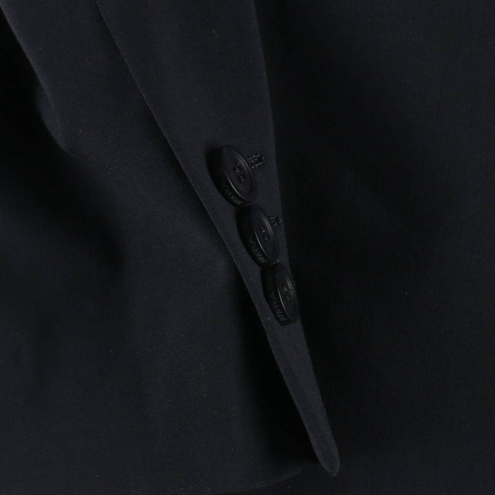 Armani Emporio Armani wool tailored jacket, made in Italy, men's size S (approx.) wool navy blue type Vintage Second Hand