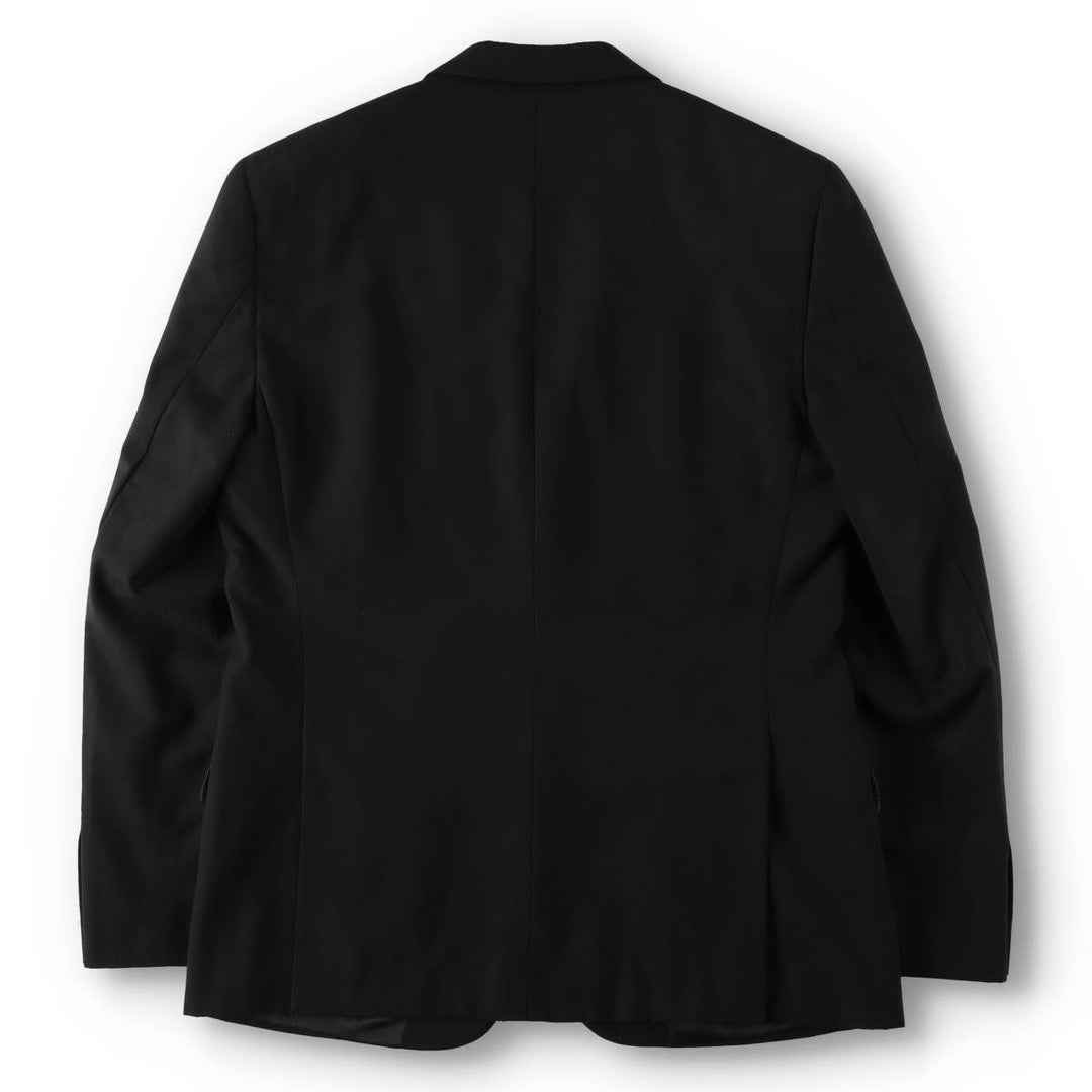Balmain Paris wool tailored jacket, men's size S (approx.) wool black type Vintage Second Hand
