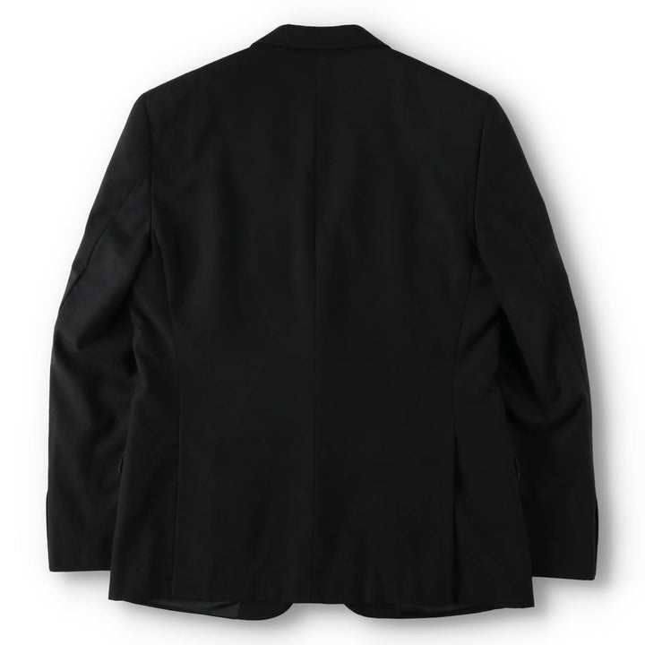 Balmain Paris wool tailored jacket, men's size S (approx.) wool black type Vintage Second Hand