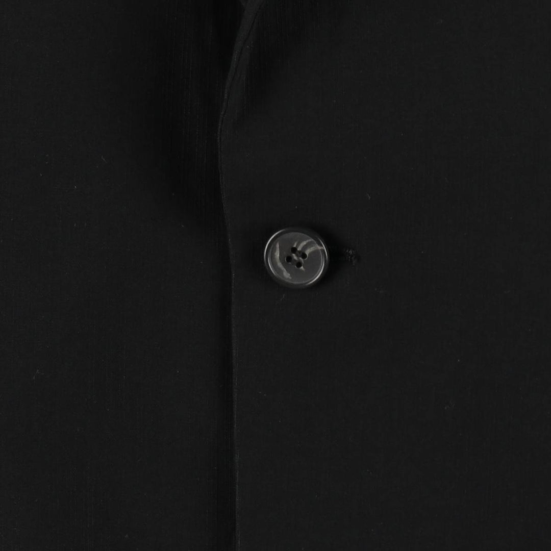Balmain Paris wool tailored jacket, men's size S (approx.) wool black type Vintage Second Hand