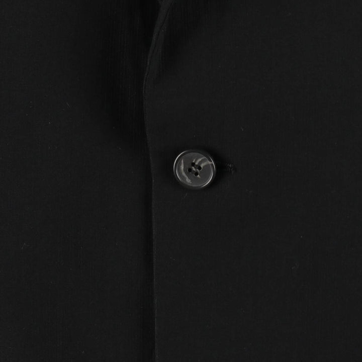 Balmain Paris wool tailored jacket, men's size S (approx.) wool black type Vintage Second Hand