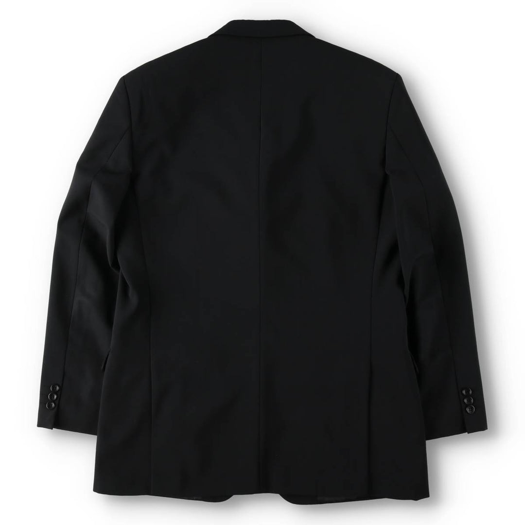 Balmain tailored jacket, men's size M polyester black type Vintage Second Hand