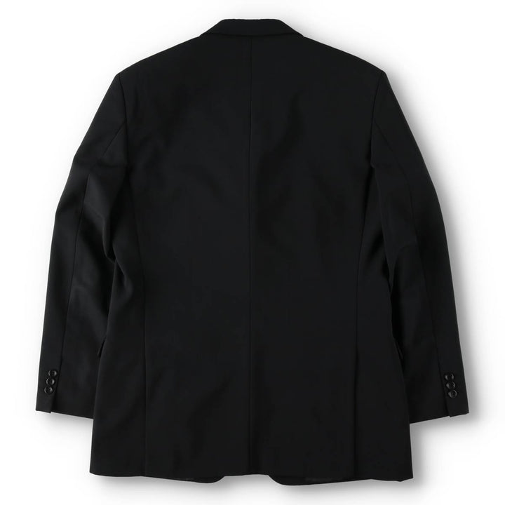 Balmain tailored jacket, men's size M polyester black type Vintage Second Hand