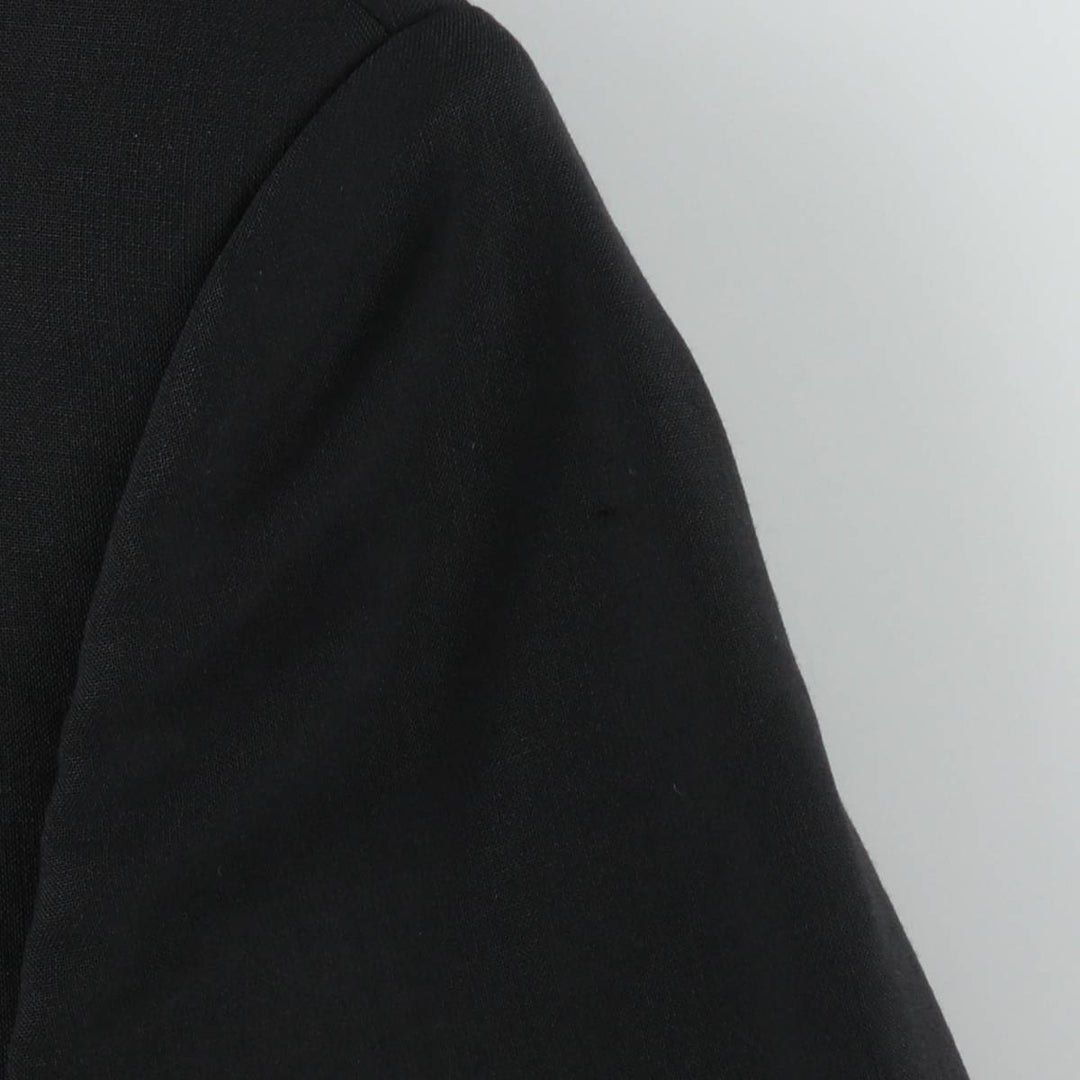 Balmain tailored jacket, men's size M polyester black type Vintage Second Hand