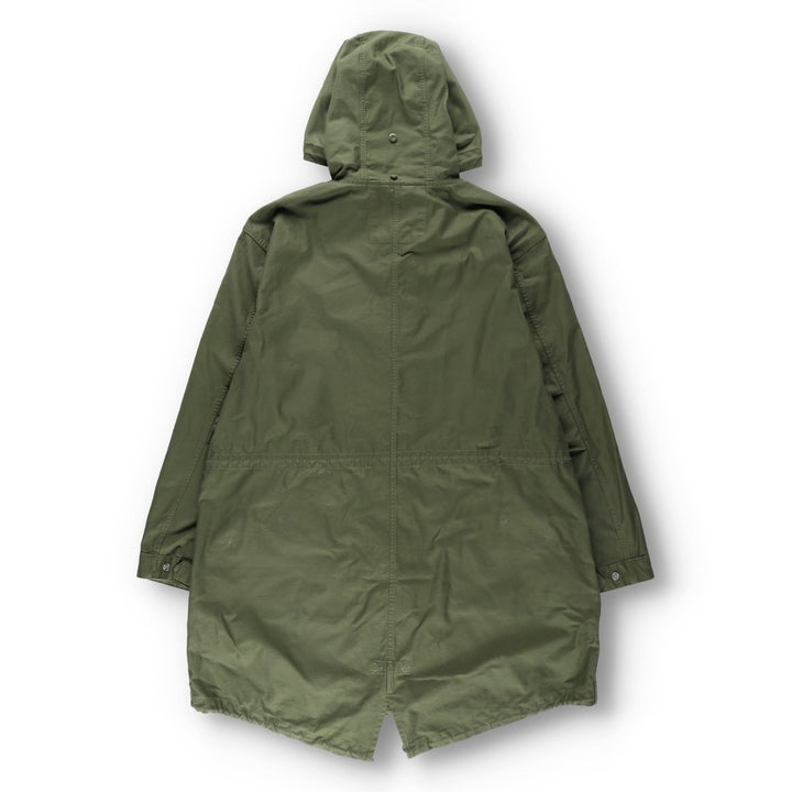 Fred Perry Mod Parka, Men's Size XXL (approx.) cotton Khaki type Vintage Second Hand