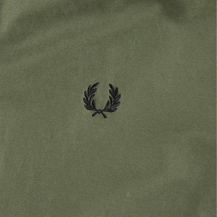 Fred Perry Mod Parka, Men's Size XXL (approx.) cotton Khaki type Vintage Second Hand