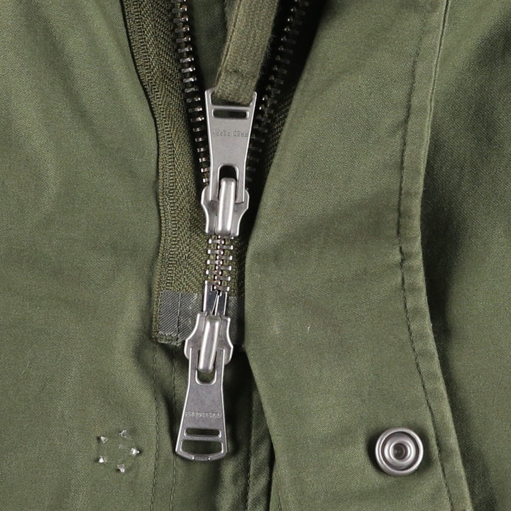 Fred Perry Mod Parka, Men's Size XXL (approx.) cotton Khaki type Vintage Second Hand