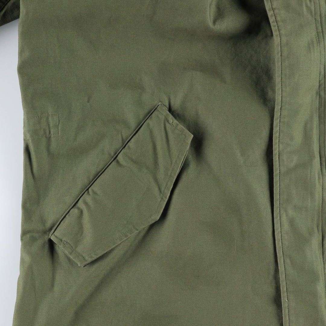 Fred Perry Mod Parka, Men's Size XXL (approx.) cotton Khaki type Vintage Second Hand
