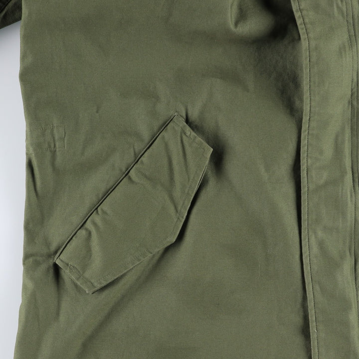 Fred Perry Mod Parka, Men's Size XXL (approx.) cotton Khaki type Vintage Second Hand
