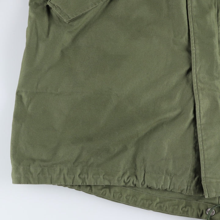 Fred Perry Mod Parka, Men's Size XXL (approx.) cotton Khaki type Vintage Second Hand