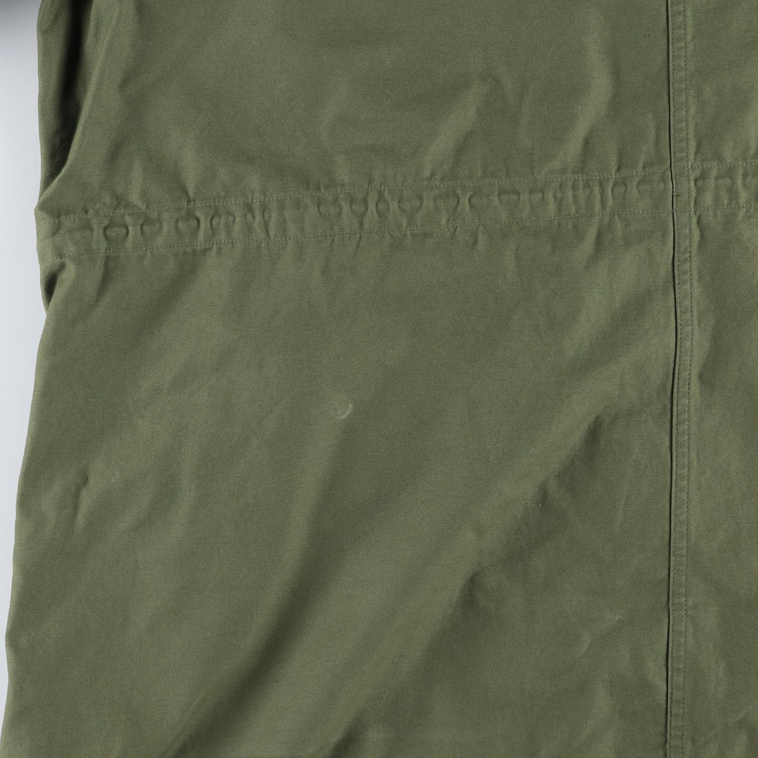 Fred Perry Mod Parka, Men's Size XXL (approx.) cotton Khaki type Vintage Second Hand