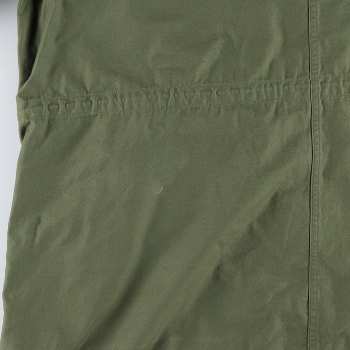 Fred Perry Mod Parka, Men's Size XXL (approx.) cotton Khaki type Vintage Second Hand