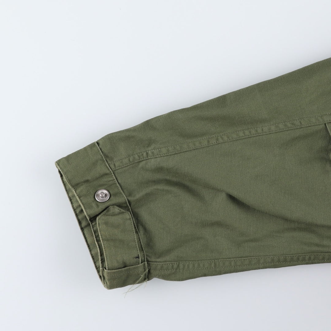 Fred Perry Mod Parka, Men's Size XXL (approx.) cotton Khaki type Vintage Second Hand