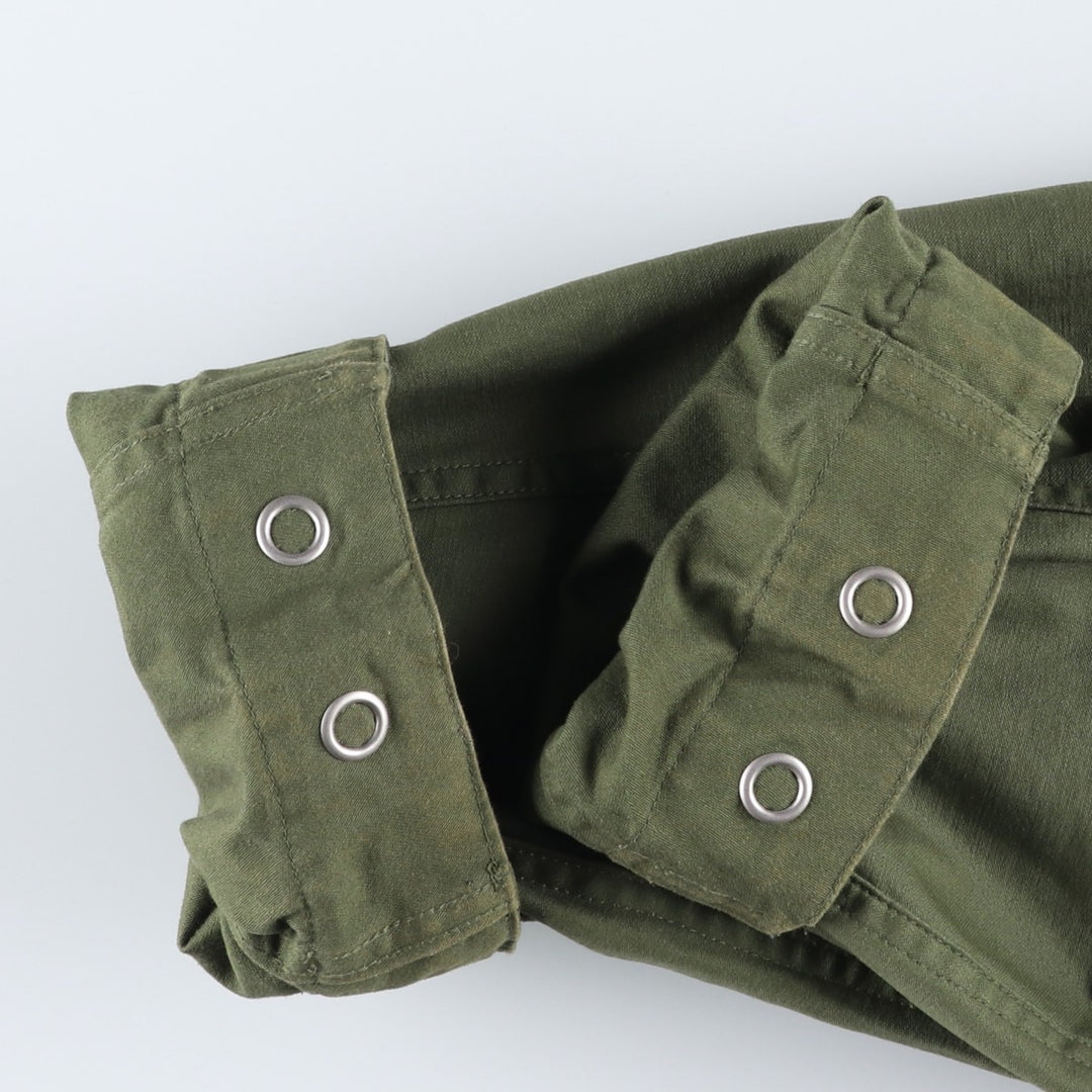Fred Perry Mod Parka, Men's Size XXL (approx.) cotton Khaki type Vintage Second Hand