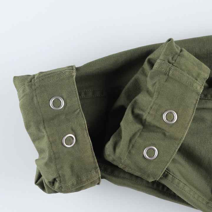 Fred Perry Mod Parka, Men's Size XXL (approx.) cotton Khaki type Vintage Second Hand