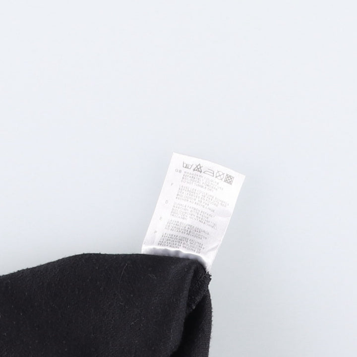 Fred Perry knit sweater, men's size XXL (approx.) polyester black type Vintage Second Hand