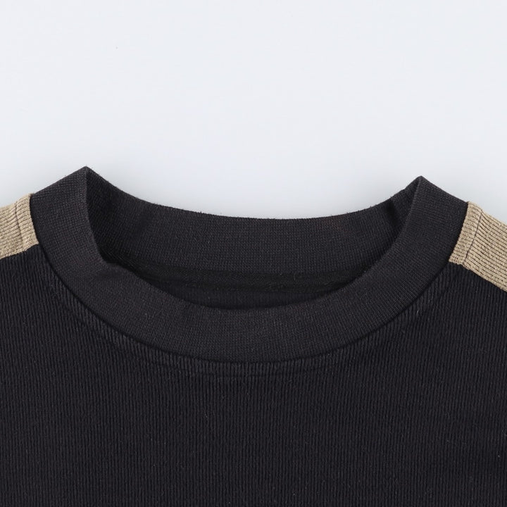 Fred Perry knit sweater, men's size XXL (approx.) polyester black type Vintage Second Hand