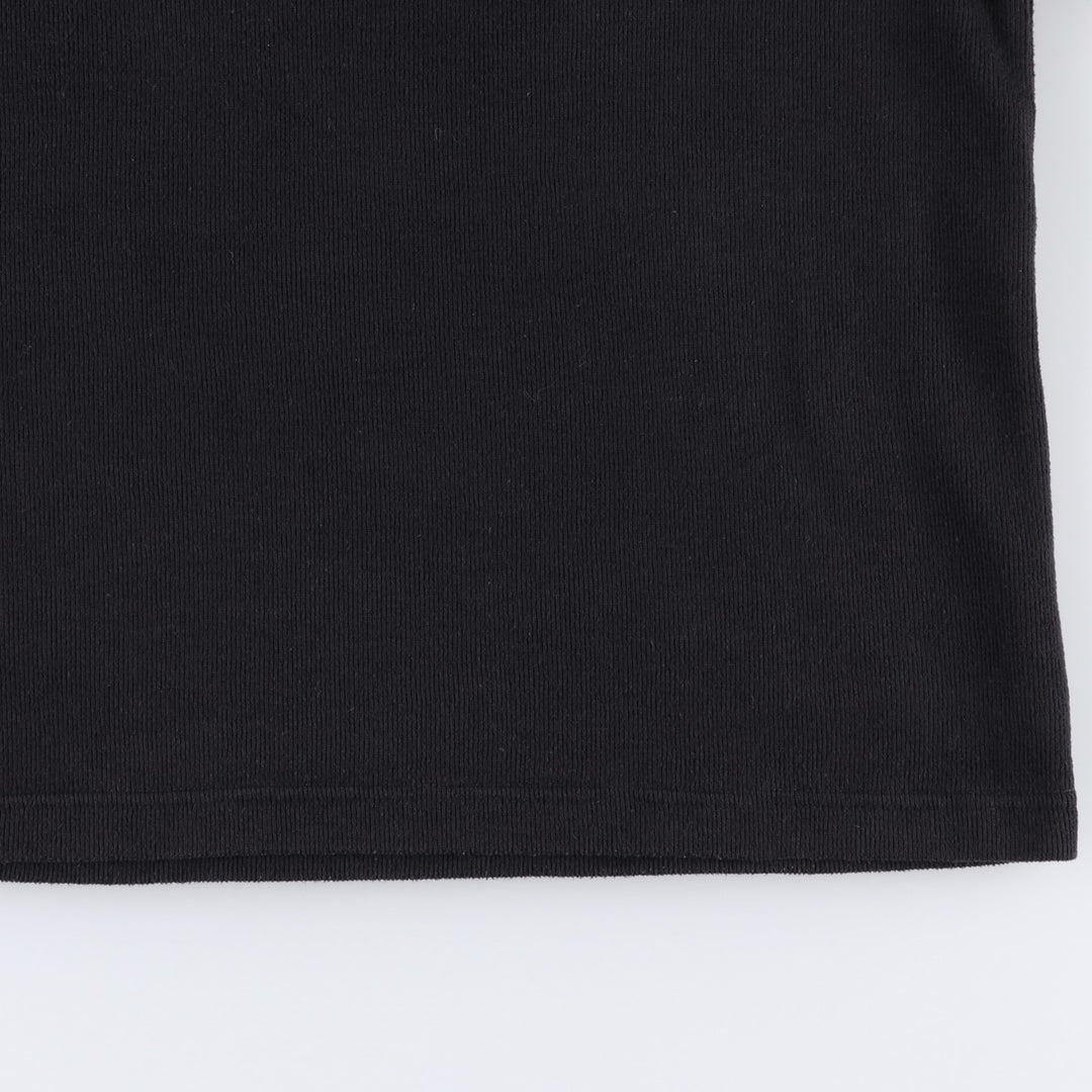 Fred Perry knit sweater, men's size XXL (approx.) polyester black type Vintage Second Hand