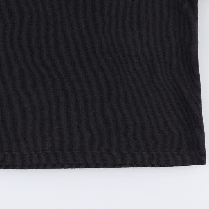 Fred Perry knit sweater, men's size XXL (approx.) polyester black type Vintage Second Hand