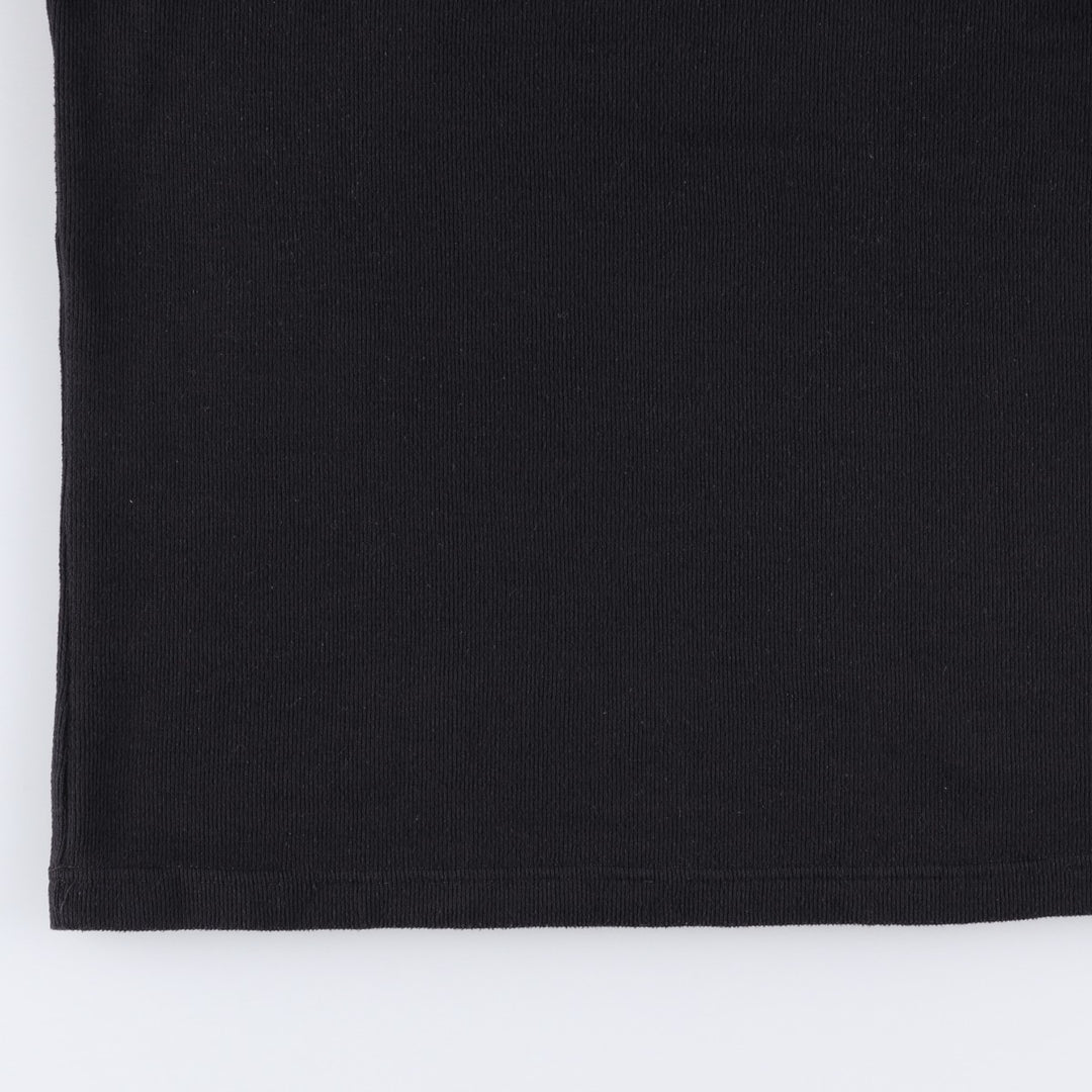 Fred Perry knit sweater, men's size XXL (approx.) polyester black type Vintage Second Hand