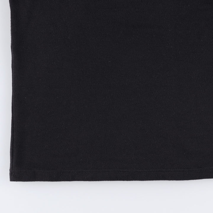 Fred Perry knit sweater, men's size XXL (approx.) polyester black type Vintage Second Hand