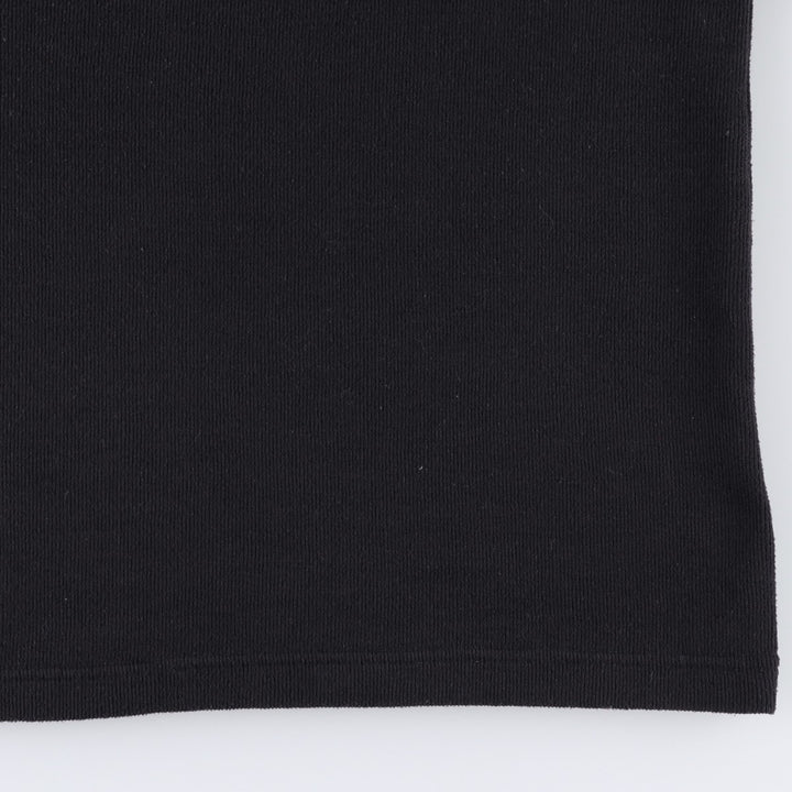 Fred Perry knit sweater, men's size XXL (approx.) polyester black type Vintage Second Hand