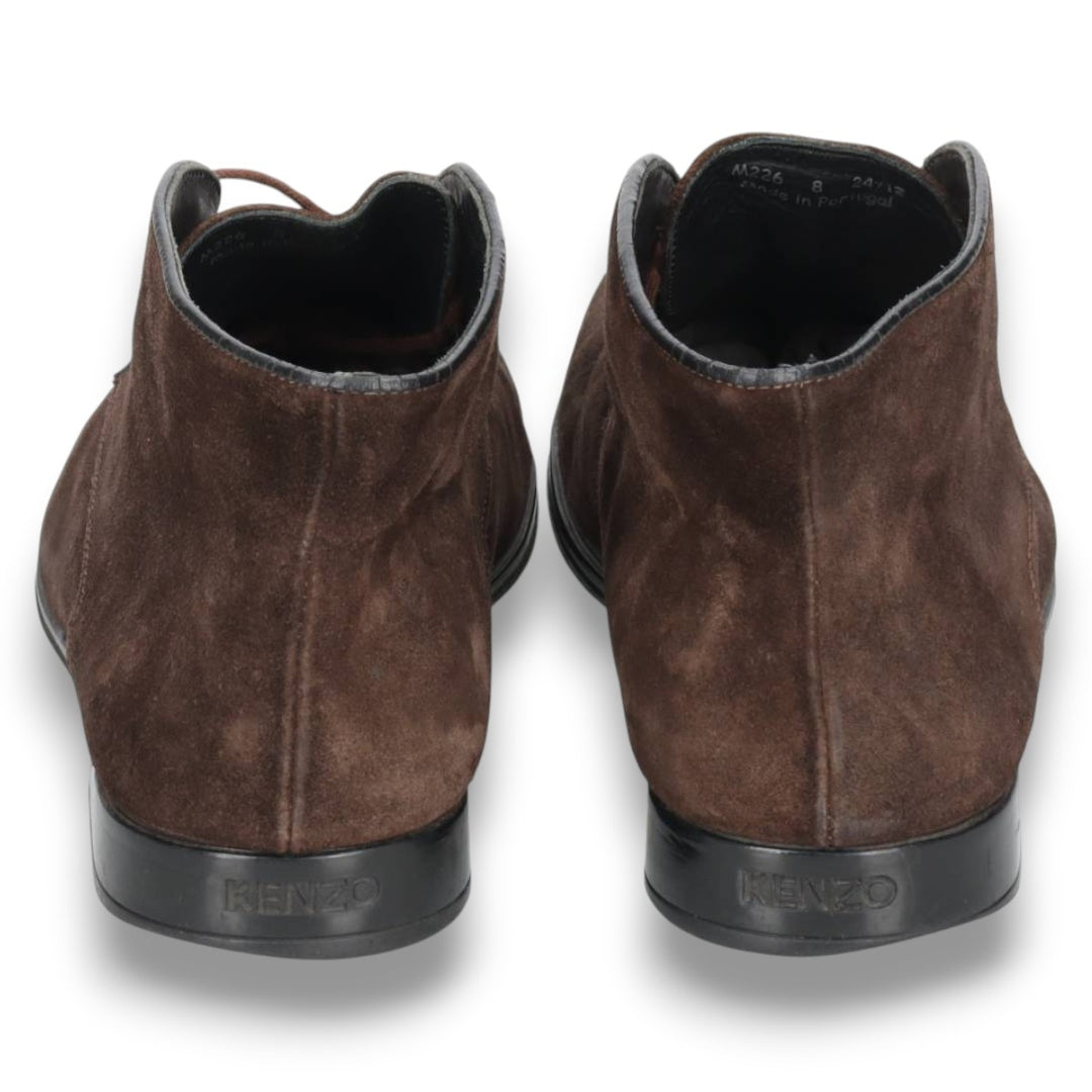 Kenzo suede chukka boots, size 8 Men's 27.0cm suede brown type Vintage Second Hand