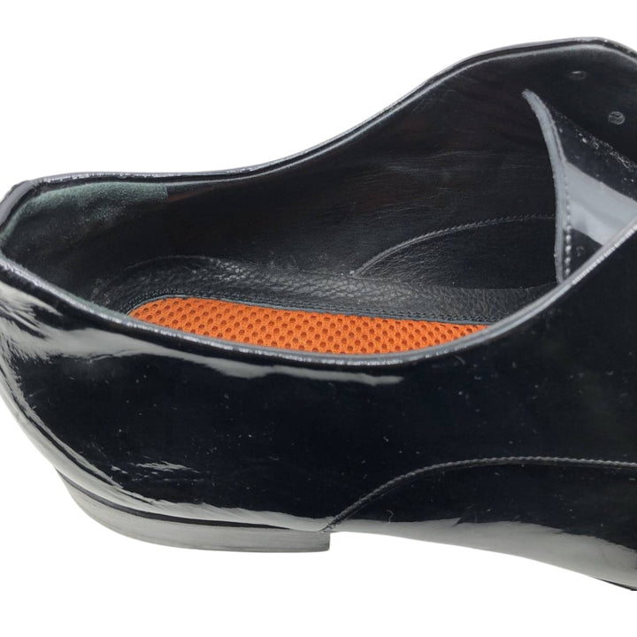 Dsquared2 plain toe shoes, made in Italy, size 42 Men's 27.0cm genuine leather black type Vintage Second Hand